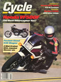 July 1984 magazine articles VF500F