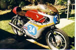 Ian's CB77 period 3 racer